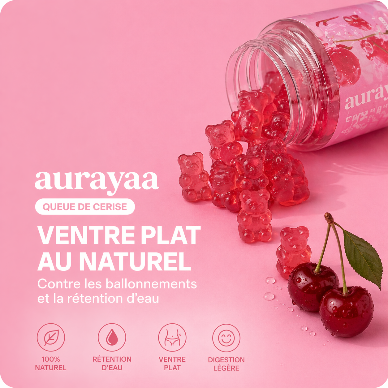 Gummies Queues de cerises