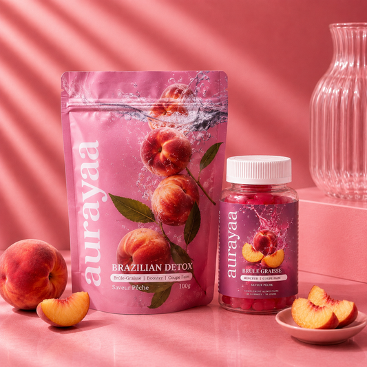 Pack BRÛLE GRAISSE 🔥 Fit Gummies + Brazilian Detox — 100% Naturel